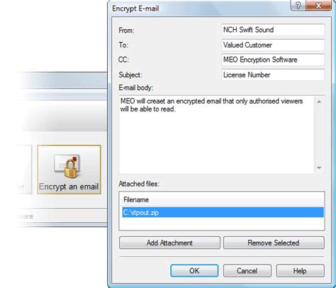 NCH MEO Encryption Software