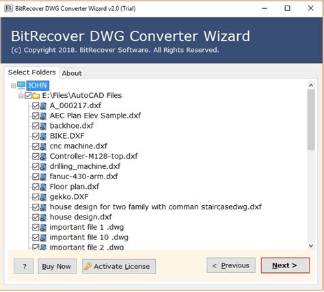 BitRecover DWG Converter Wizard