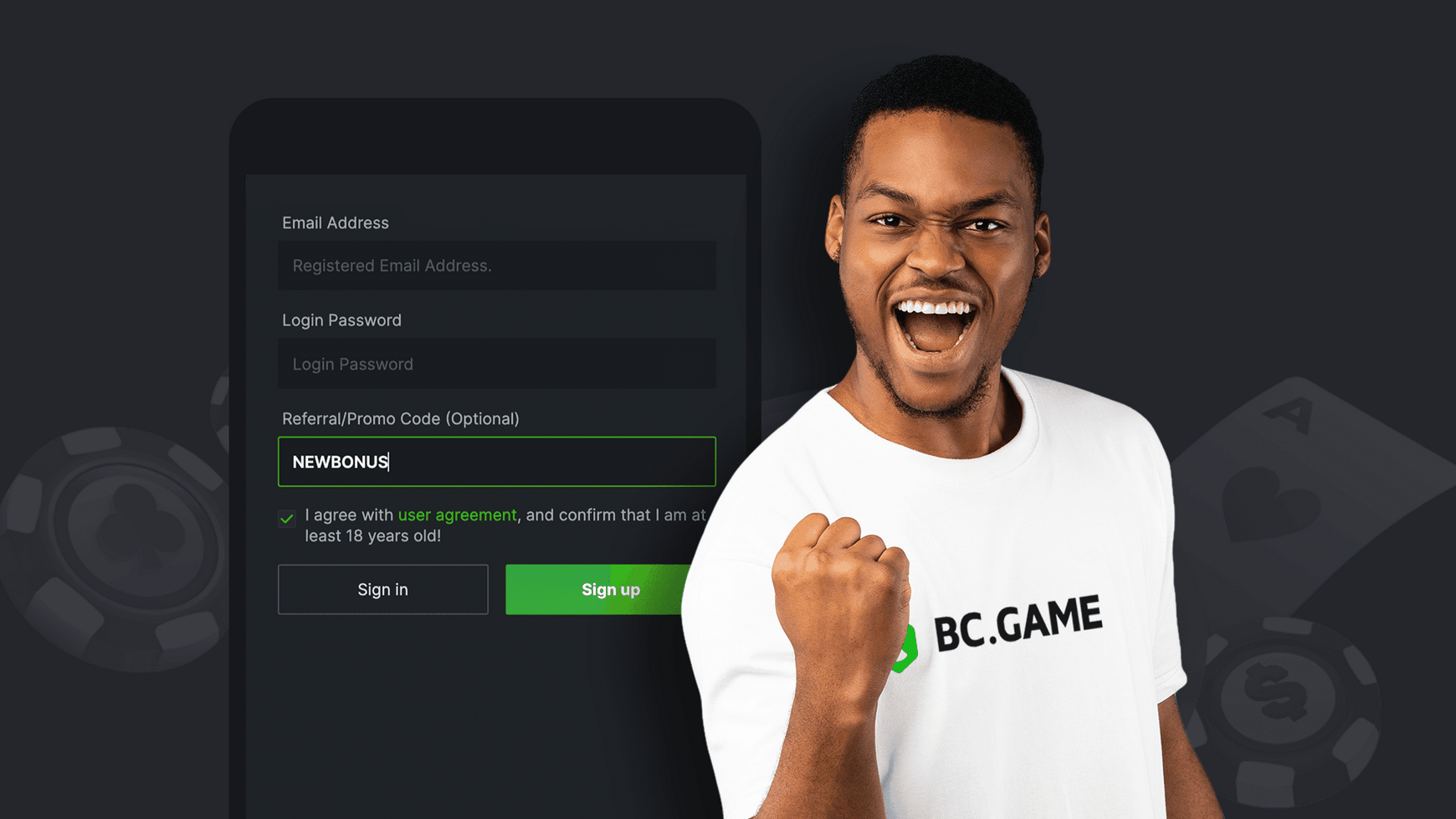 How to set up BC.Game application