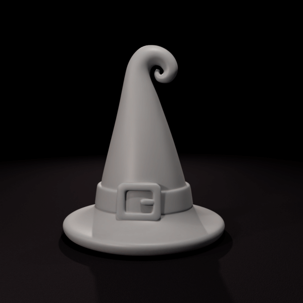 Sombrero bruja STL gratis