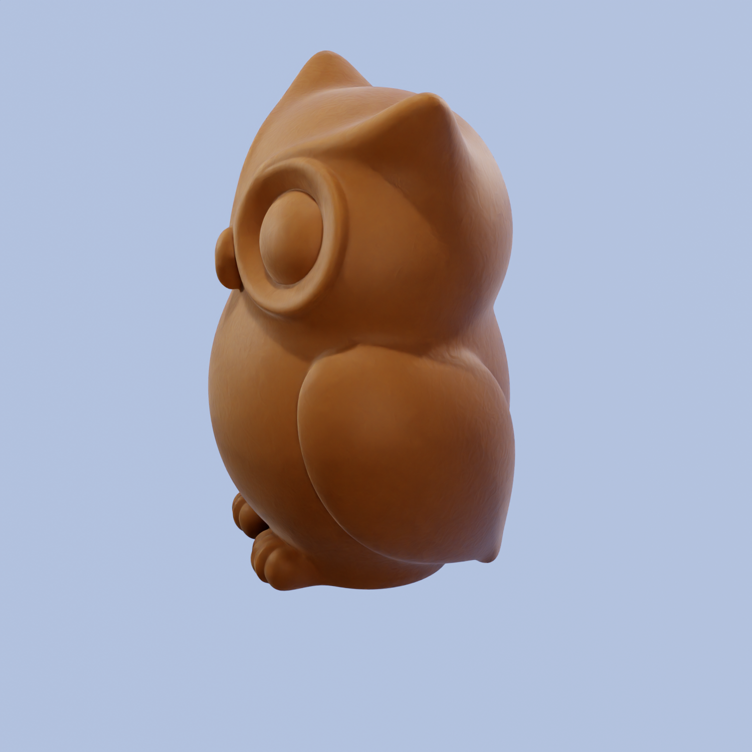 Chibi Owl - Owl Chibi (STL) - Imagen 3