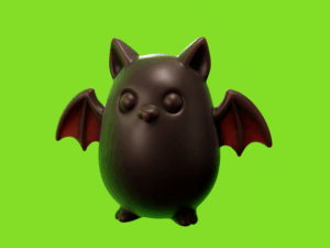 Chibi Bat - Murciélago Chibi (STL)