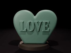 Candle of Love (STL)